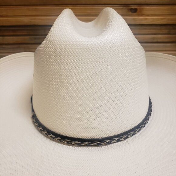 Vintage Resistol Ty Murray Collection Cowboy Western 10X Straw Hat Unisex 7-1/8